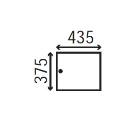 Ανταλλακτικό κρύσταλλο οπίσθιο κάτω συρόμενο