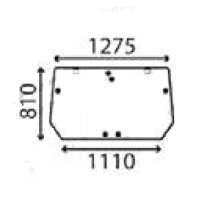 Ανταλλακτικό κρύσταλλο οπίσθιο