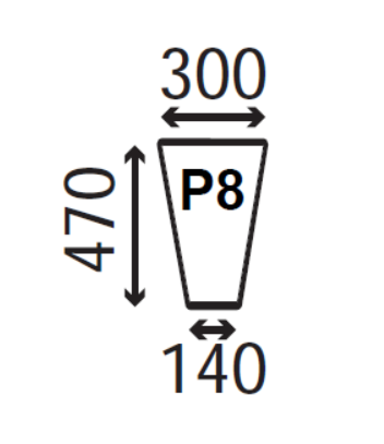 Ανταλλακτικό κρύσταλλο εμπρόσθιο κάτω αριστερό
