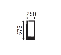 Ανταλλακτικό κρύσταλλο εμπρόσθιο αριστερό/δεξί κάτω