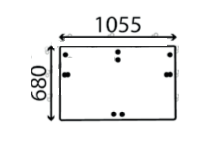 Ανταλλακτικό κρύσταλλο οπίσθιο