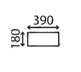 Ανταλλακτικό κρύσταλλο οπίσθιο κάτω σταθερό