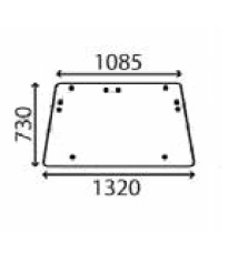 Ανταλλακτικό κρύσταλλο εμπρόσθιο