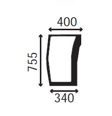 Ανταλλακτικό κρύσταλλο εμπρόσθιο κάτω δεξί