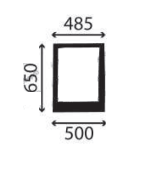 Ανταλλακτικό κρύσταλλο εμπρόσθιο κάτω δεξί
