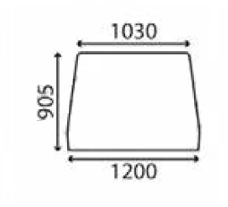 Ανταλλακτικό κρύσταλλο εμπρόσθιο