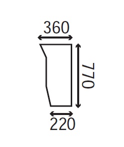Ανταλλακτικό κρύσταλλο εμπρόσθιο αριστερό/δεξί κάτω
