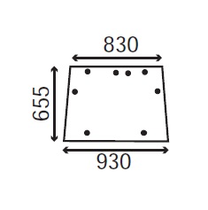 Ανταλλακτικό κρύσταλλο εμπρόσθιο