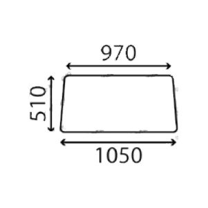 Ανταλλακτικό κρύσταλλο οπίσθιο