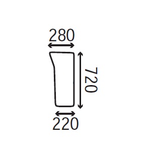 Ανταλλακτικό κρύσταλλο εμπρόσθιο αριστερό/δεξί κάτω