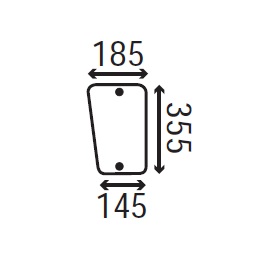 Ανταλλακτικό κρύσταλλο εμπρόσθιο κάτω δεξί