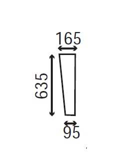 Ανταλλακτικό κρύσταλλο εμπρόσθιο αριστερό/δεξί κάτω