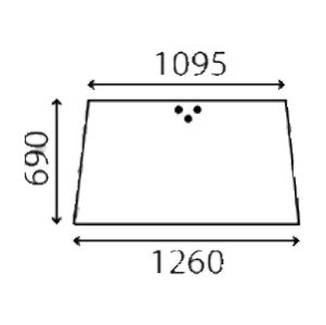 Ανταλλακτικό κρύσταλλο εμπρόσθιο